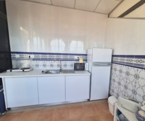 Reforma cocina exterior Santa Pola azulejo artesanal